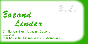 botond linder business card